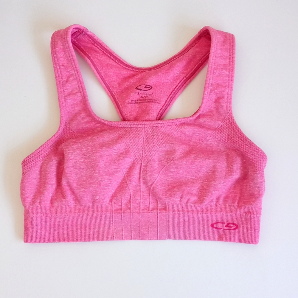 🌿 C9 by Champion Women's Bright Pink High Impact Sport Bra S/P - Picture 6 of 7